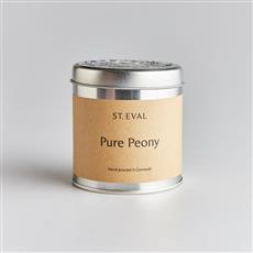 Pure Peony Scented Tin Candle