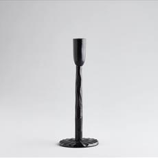 Black Cast Iron Candlestick Medium 