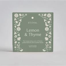 Lemon &amp; Thyme Scented Tealights