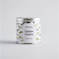 Garden Greens Tin Candle