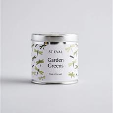 Garden Greens Tin Candle