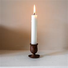 Forged Small Dinner Candle Holder