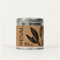 Bay &amp; Rosemary Scented Tin Candle